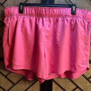 NEW ATHLETIC PINK SHORTS SIZE XL 16-18